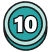 Ten-Year Club badge