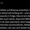 Binance-Co-Chef: Aktien-Zuflüsse auf Hoch seit Juli